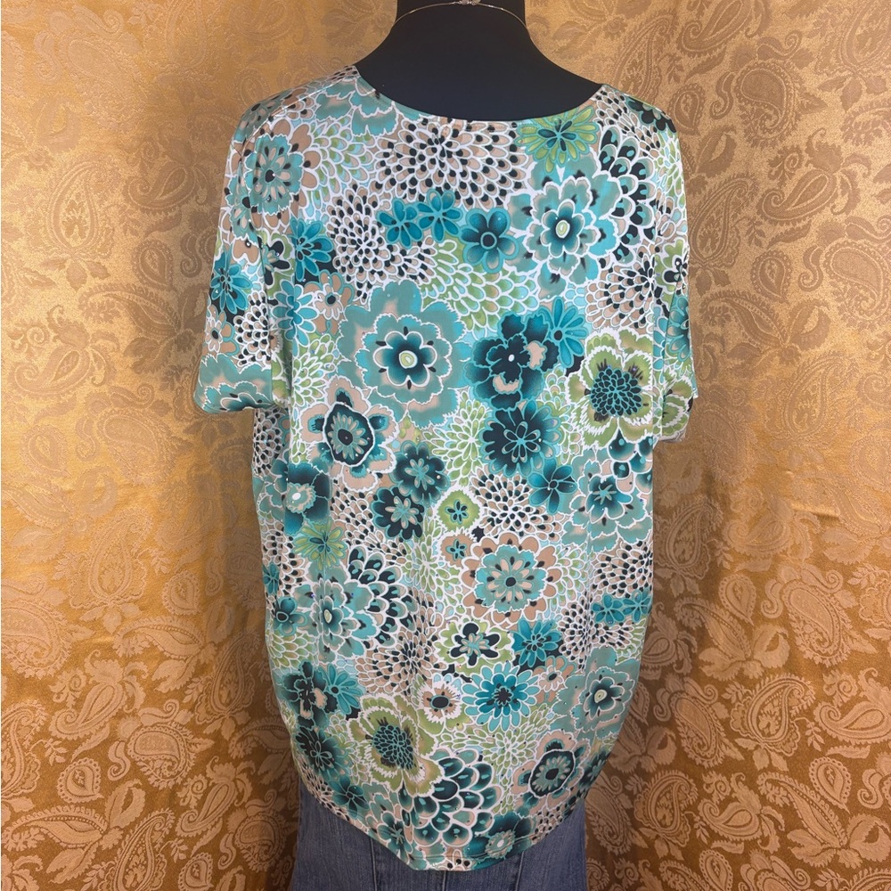 ✨Vintage Y2K Boho Succulent Sequins Blouse✨ - Picture 4 of 6